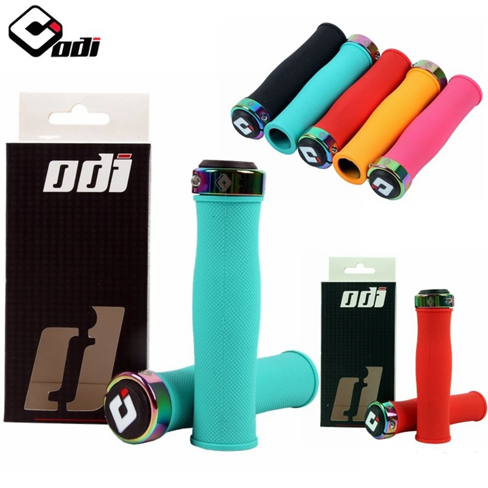 Mtb Grip Lock On - Odi macio Silicone bicicleta guiador apertos,