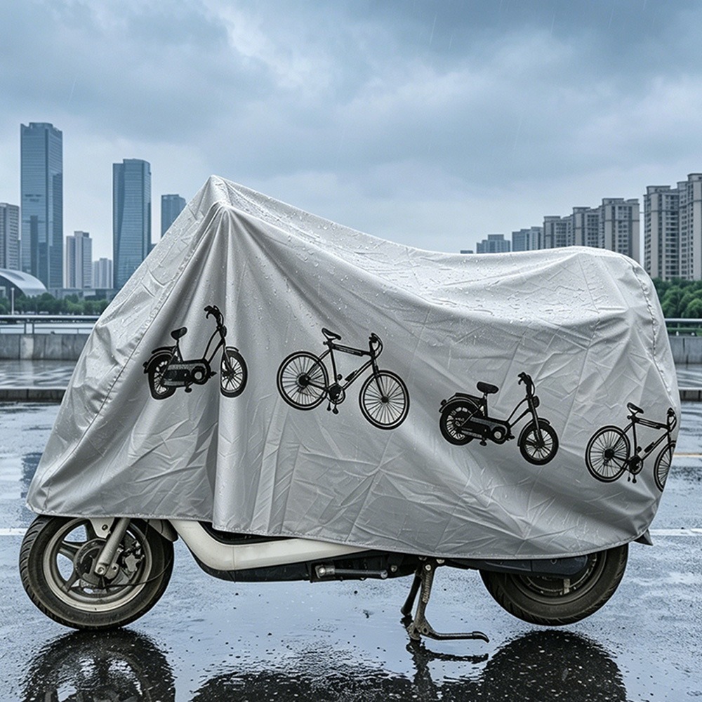 Capa de Bicicleta Impermeável  - Mountain Biking In The Rain avaliação e preço