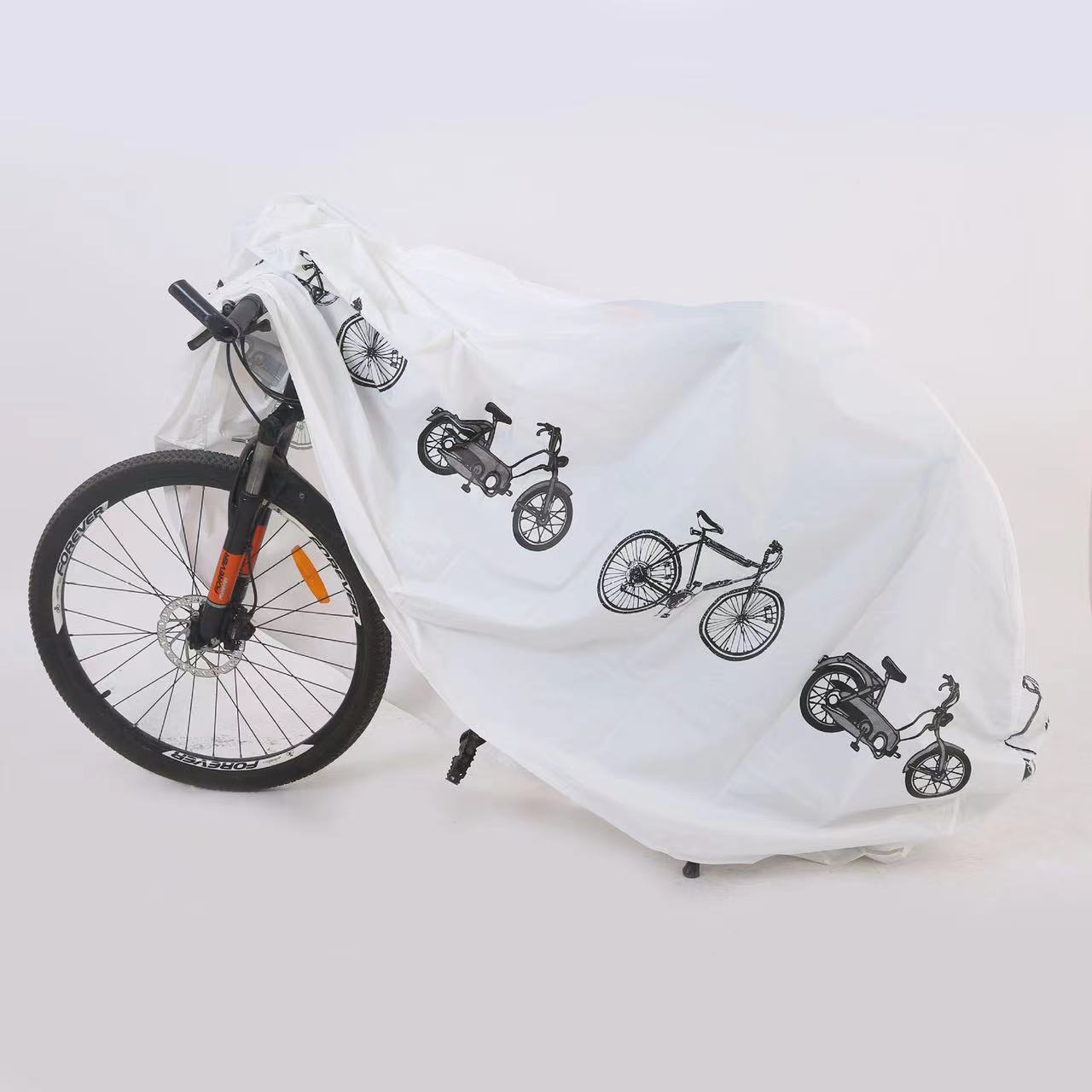 Capa para bicicleta à prova d' - Mountain Biking In The Rain avaliação e preço