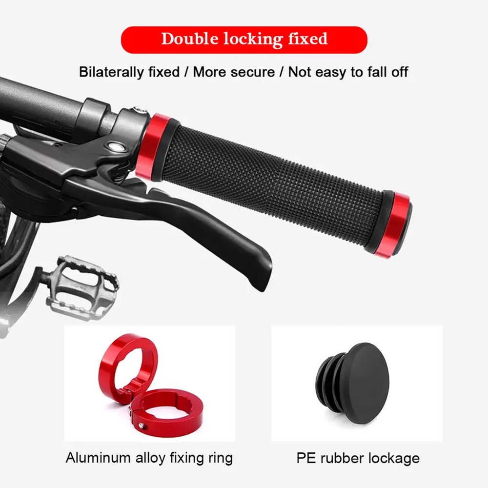 Apertos de borracha da bicicle - Mtb Grip Lock On avaliação e preço