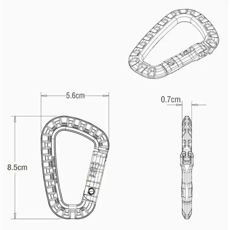 2/5/16 pçs conjunto de mosquet - Chain Quick Link avaliação e preço
