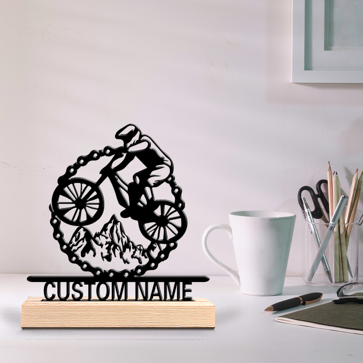 1 peça de Estátua de Metal Per - Mountain Biking Gifts avaliação e preço
