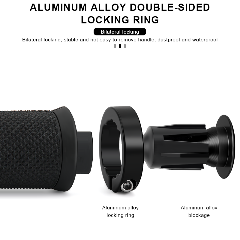 1 Par de Manoplas de Bicicleta - Mtb Grip Lock On avaliação e preço