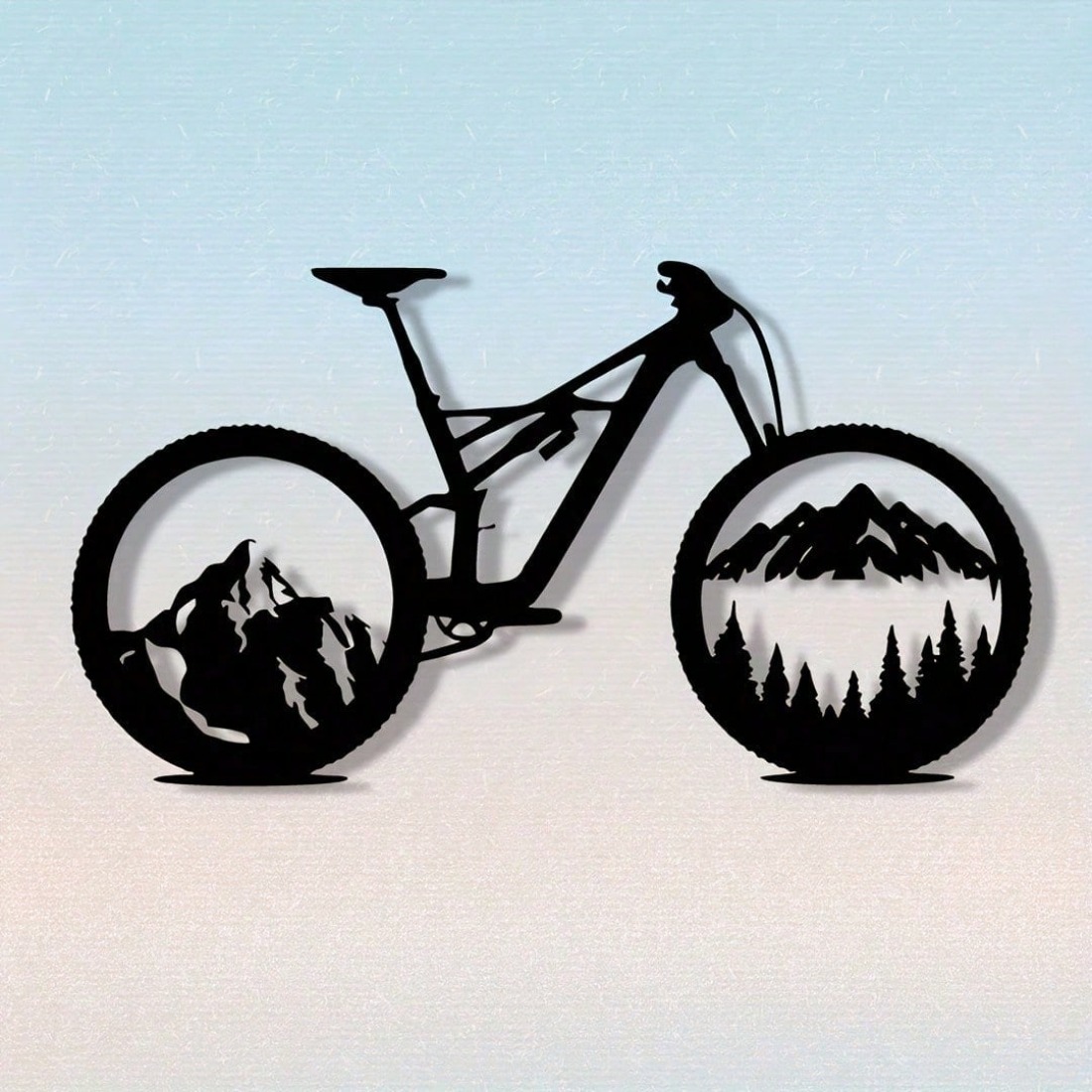 Arte de pneu de mountain bike  - Mountain Biking Gifts avaliação e preço